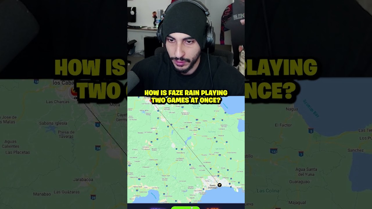 FaZe Rain Plays Warzone AND GeoGuessr At The Same Time...