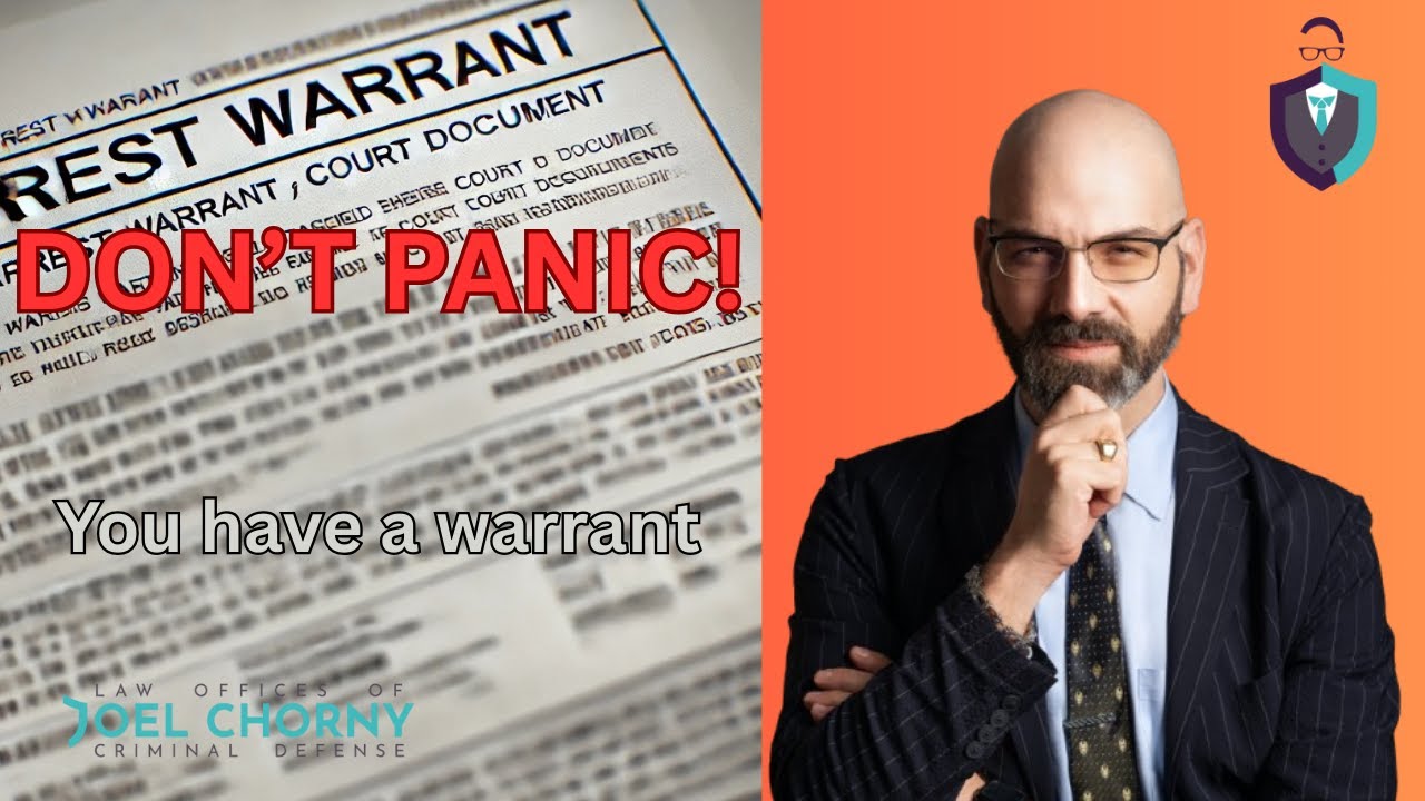 What to Do if There's a Warrant for Your Arrest