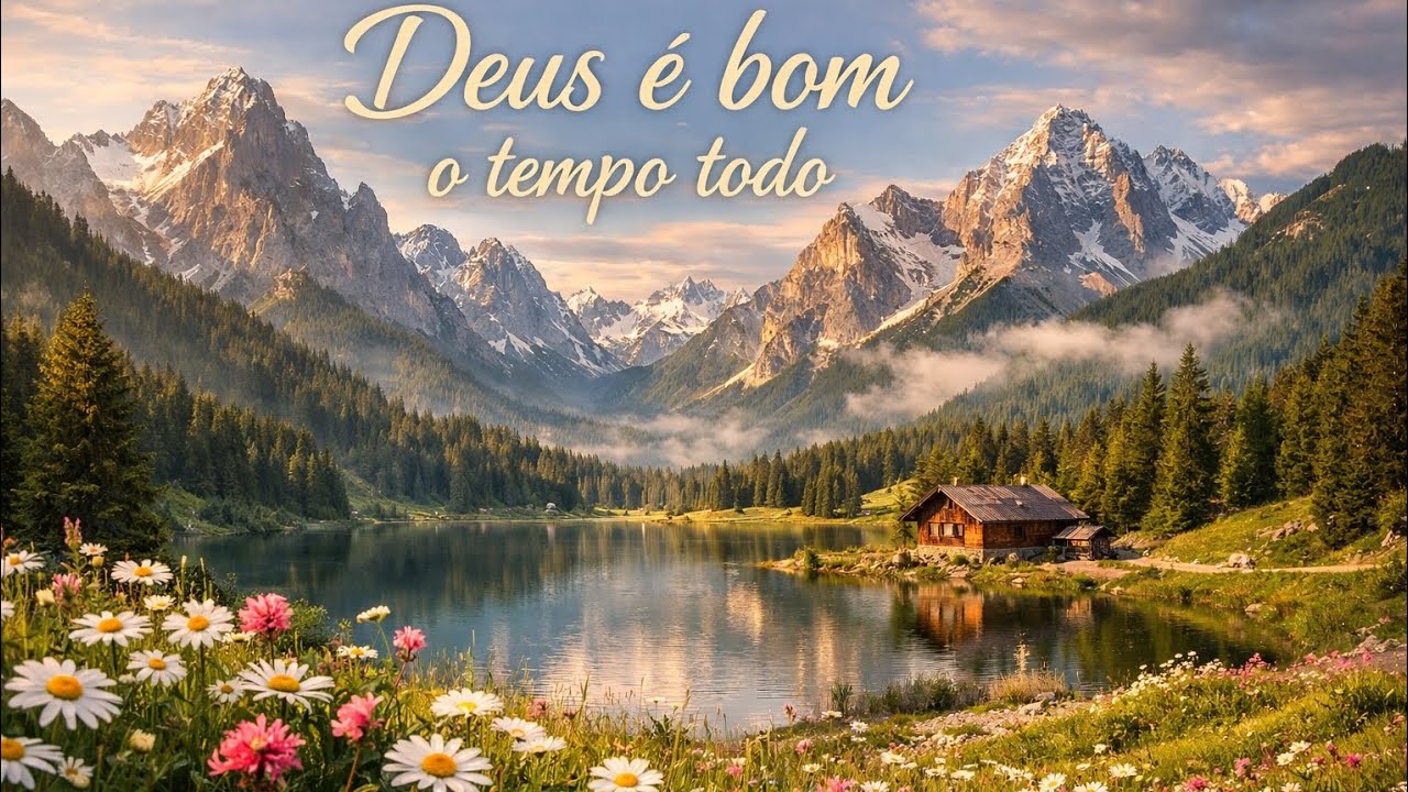 DEUS É BOM O TEMPO TODO  NOVA VERSÃO | Louvor que Vai Renovar Sua Fé Hoje!