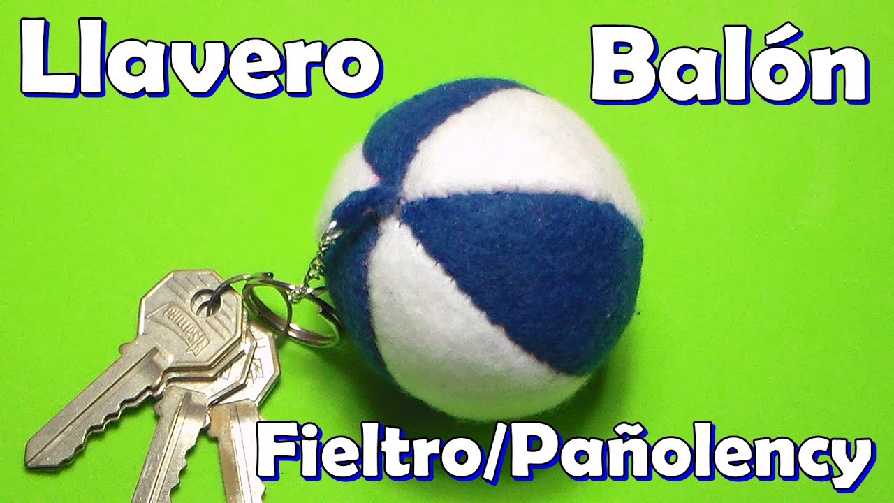 Balón de fieltro/Pañolency (llavero)