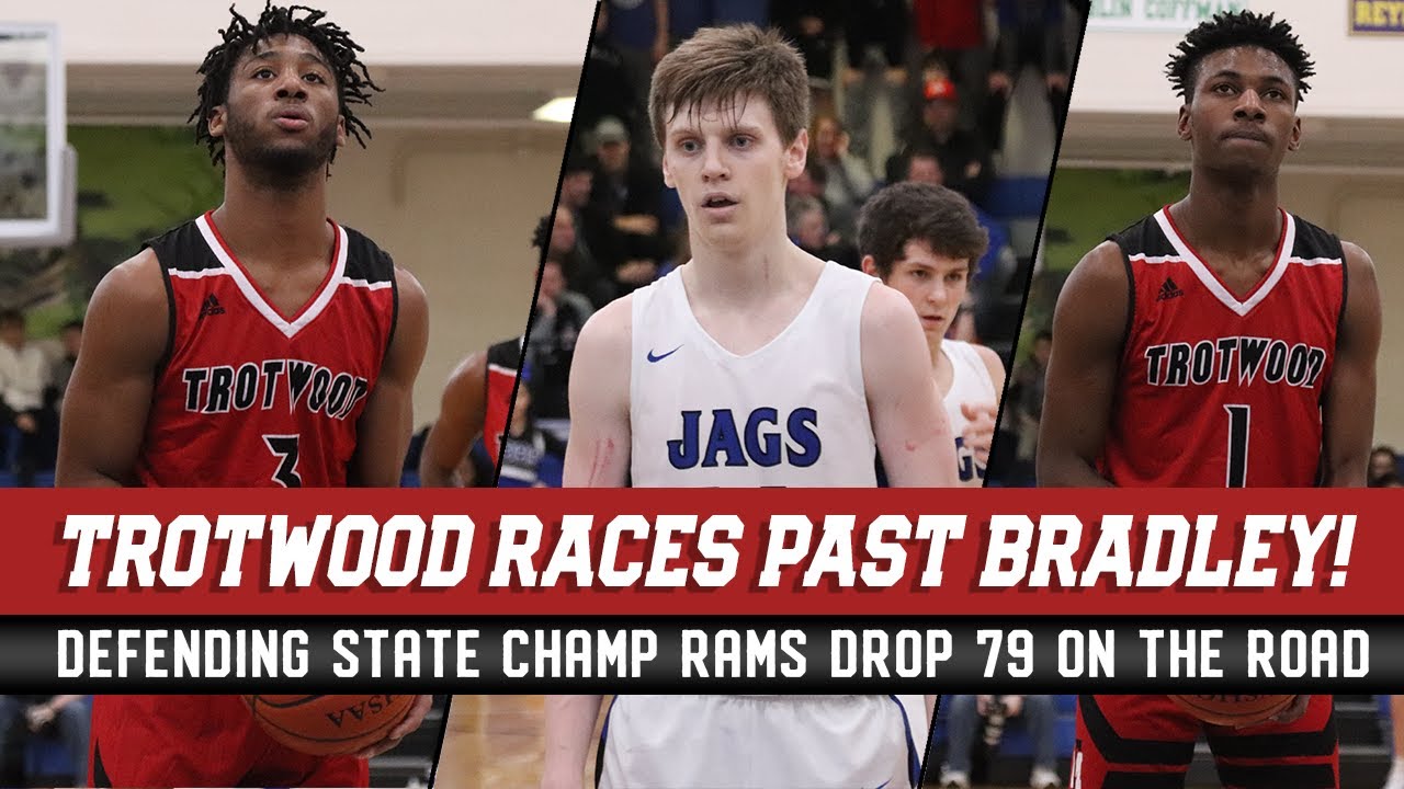 Defending STATE CHAMP Trotwood-Madison RACES PAST Hilliard Bradley on the road