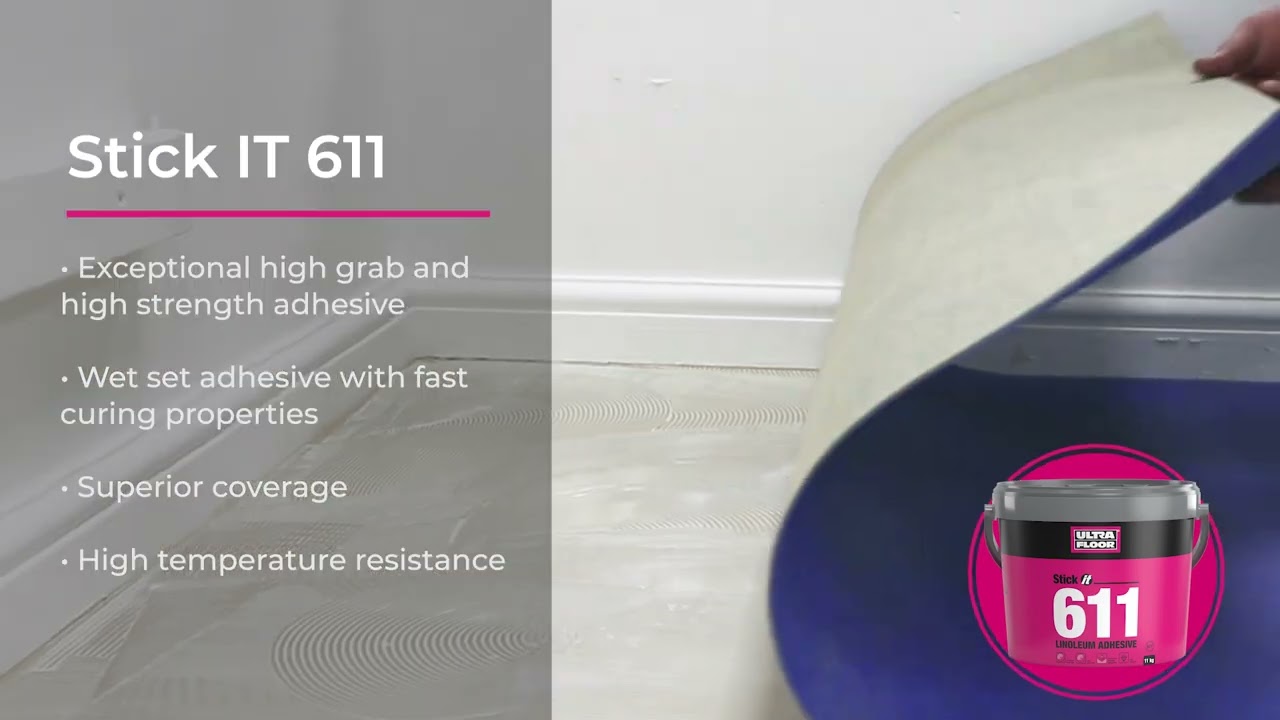 UltraFloor Stick IT 611 Application Video