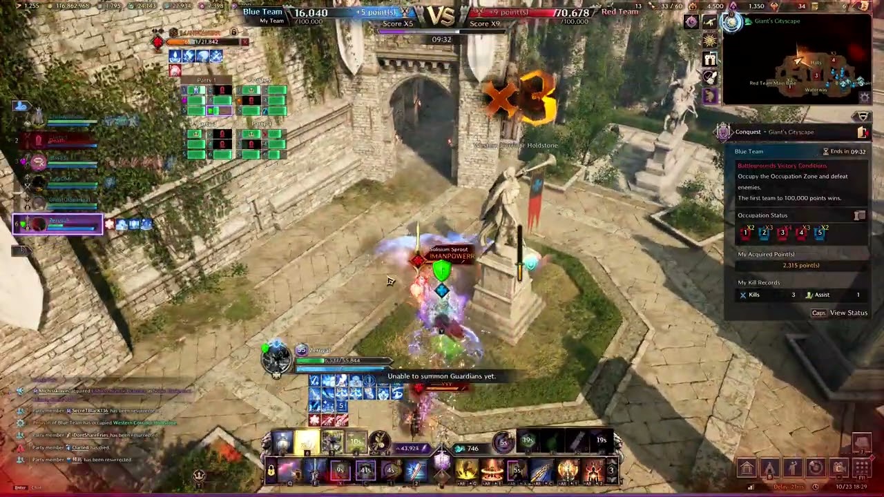 THRONE AND LIBERTY - Crusader Battleground Nirma SnS #2