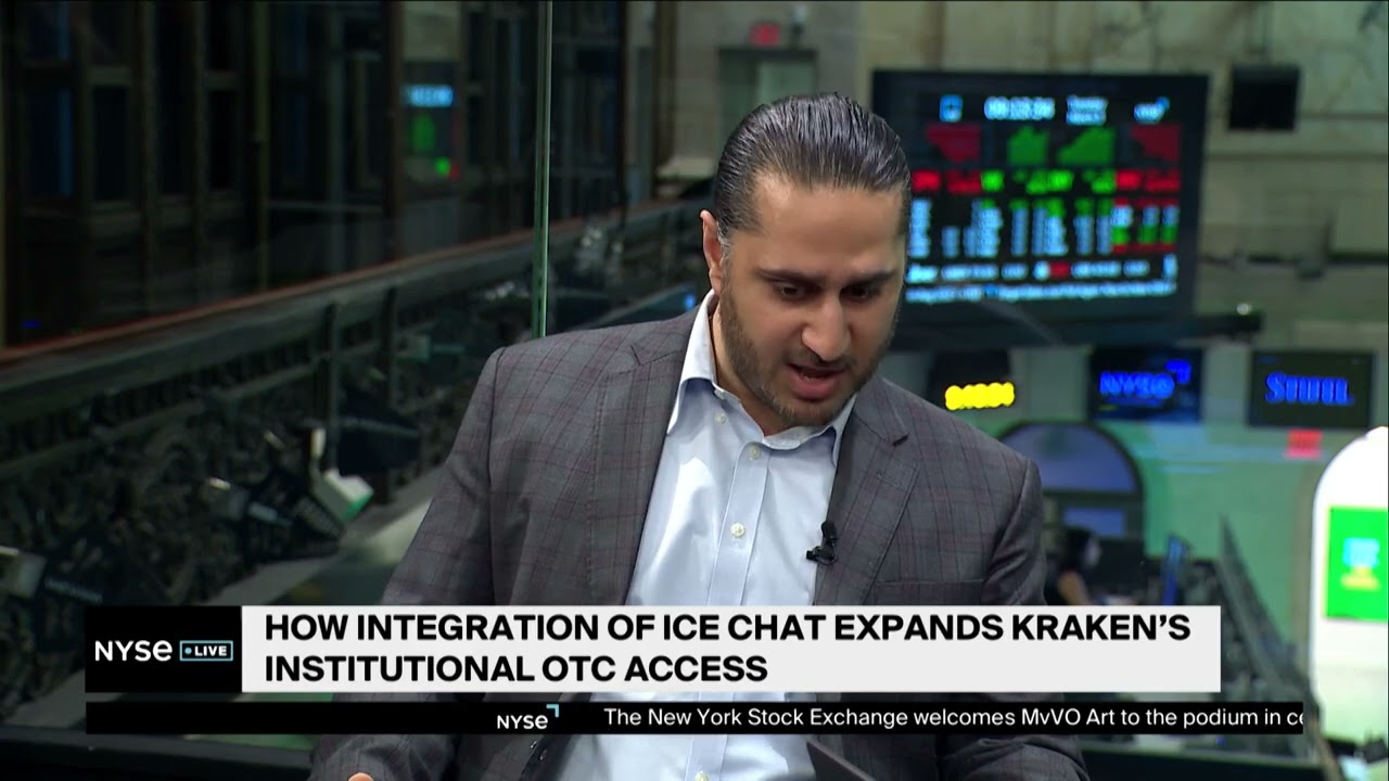 Head of Kraken Institutional Talks Benefits of Integrating with ICE Chat