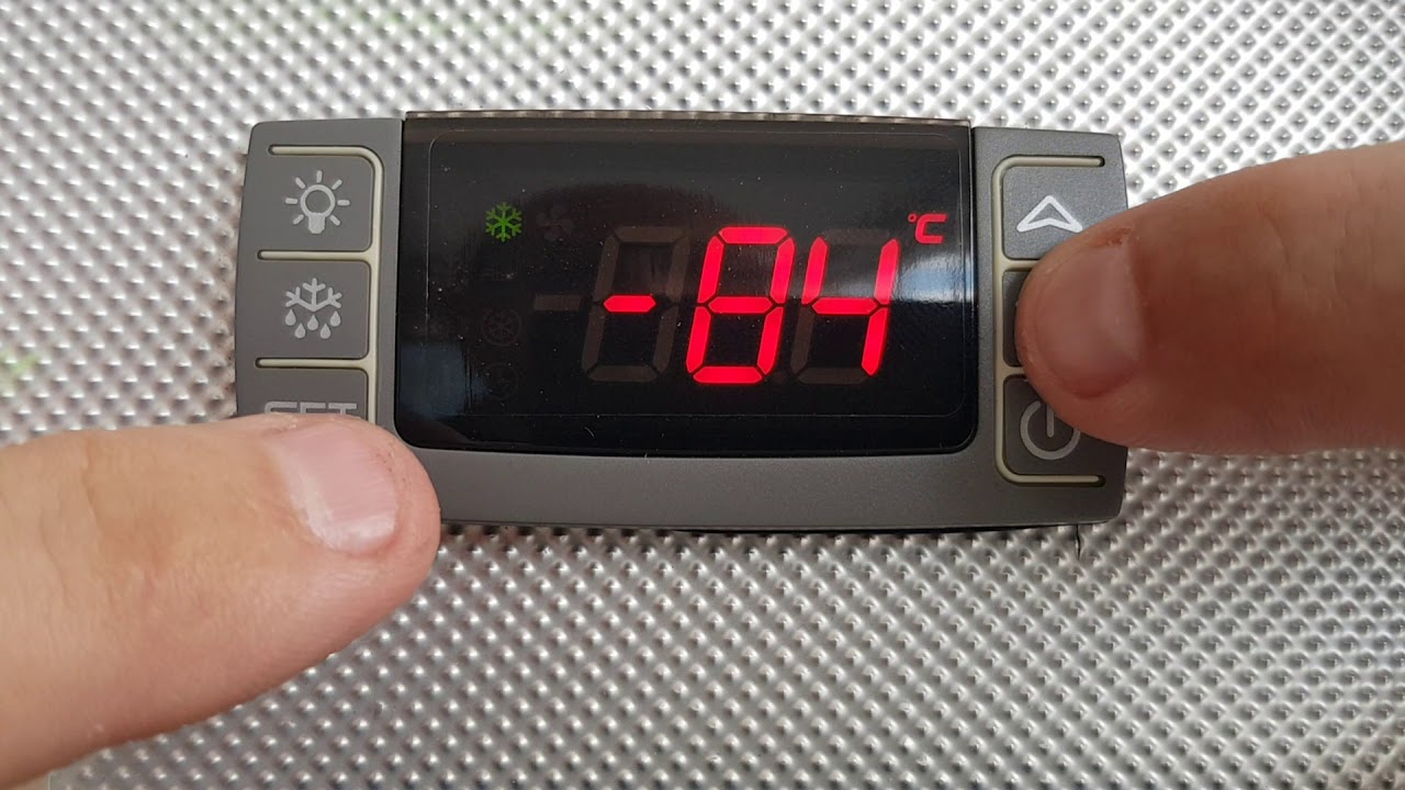 Dixell - Change temperature limits and setpoint