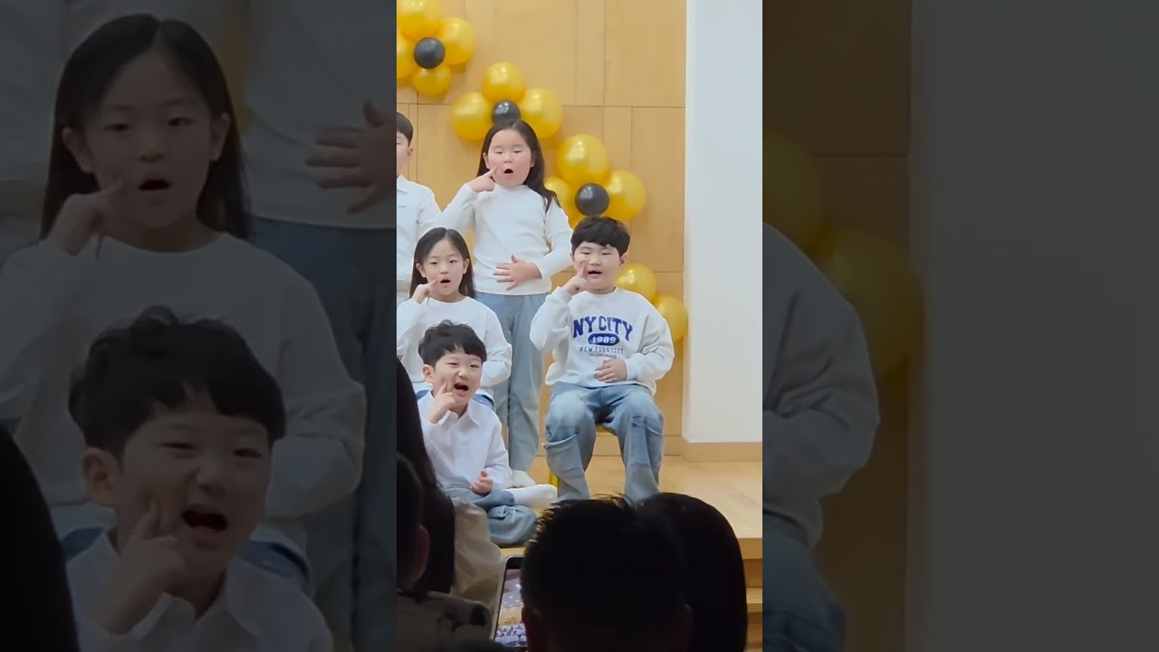 아들의 유치원졸업식~^^                                                  