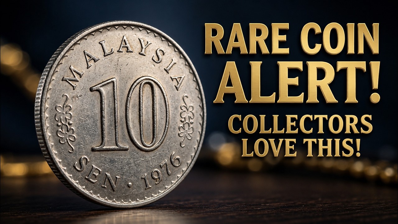 1976 Malaysia 10 Sen Coin Worth Thousands. Rare Malaysian Coin Value Shocked Collectors.