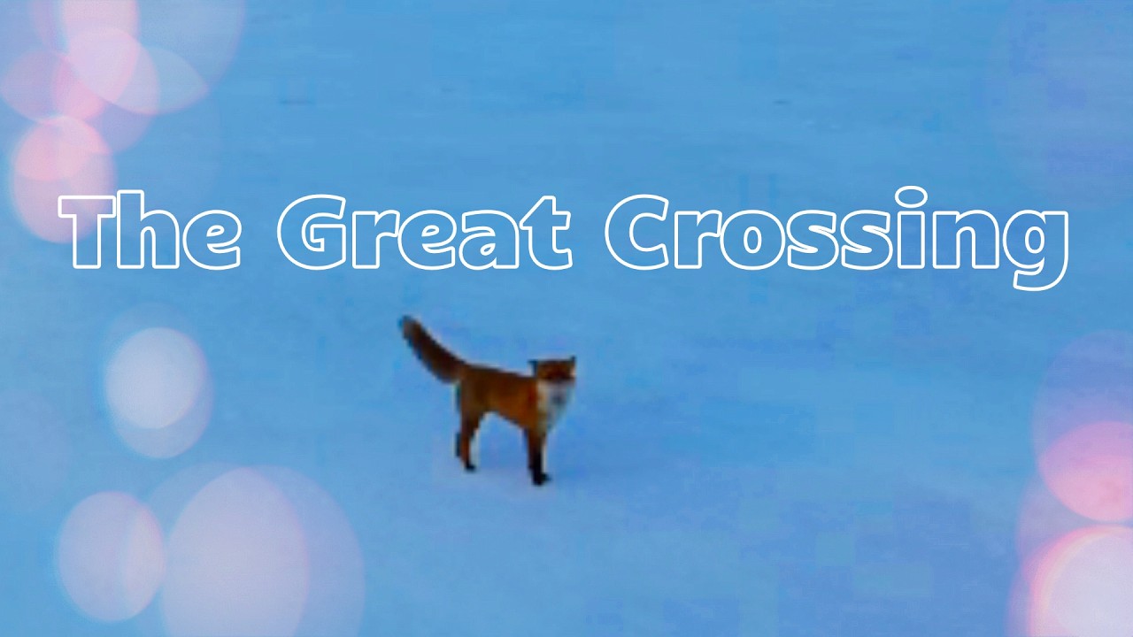 The Great Crossing: Two Foxes on Thin Ice