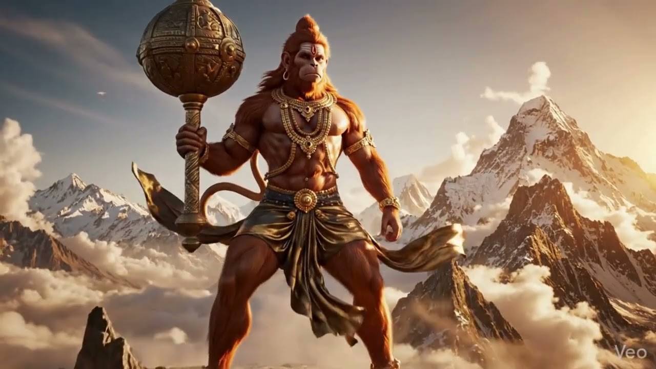 Lord Hanuman 108 Names | Hanuman Ashtottara Shatanamavali | Powerful Protection 🙏🔥