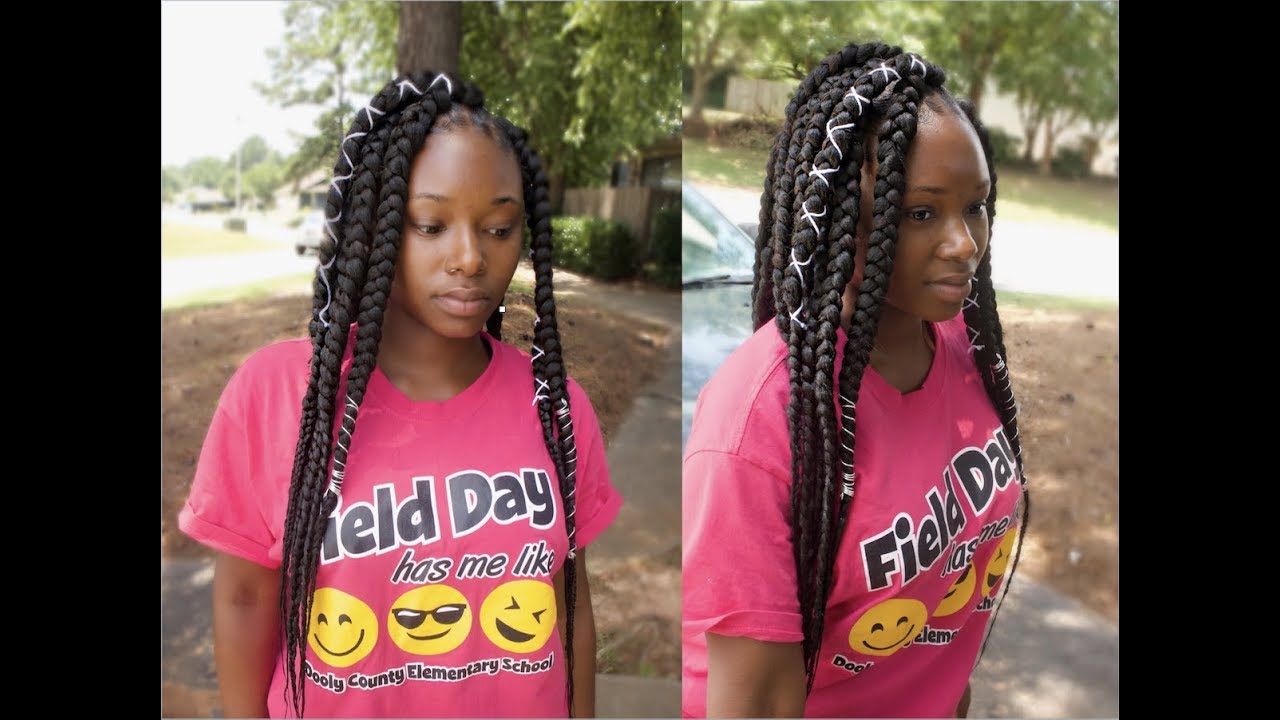 UPDATED:JUMBO BOX BRAIDS