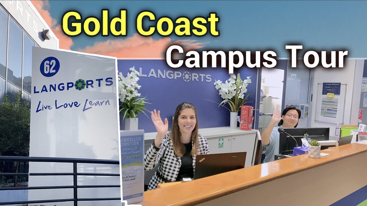【Campus Tour】Langports Gold Coast 🌊🏖️☀️📚