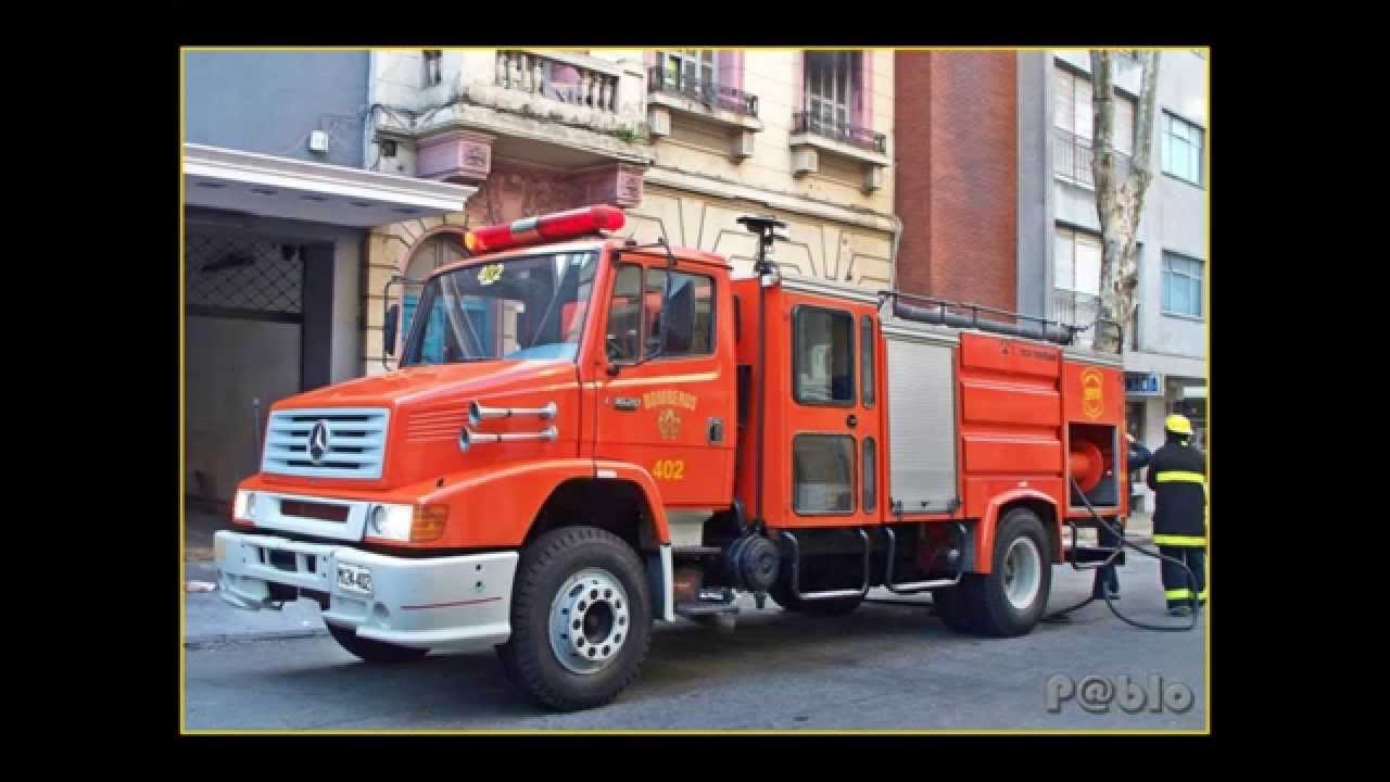 CAMIONES DE BOMBEROS DE URUGUAY !!!!
