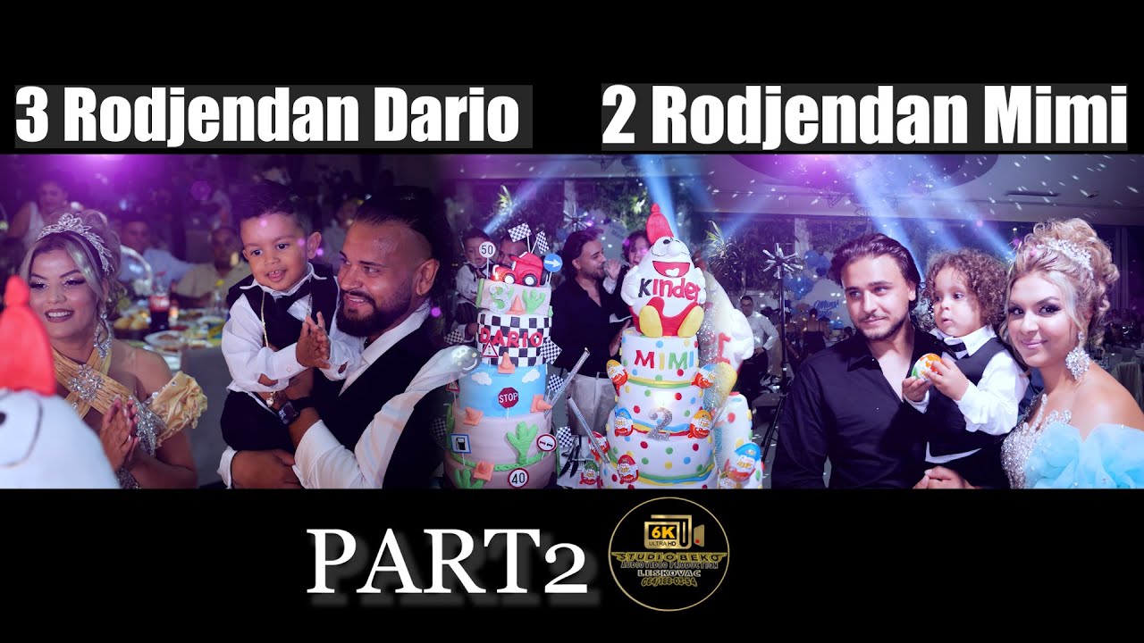 3 RODJENDAN DARIO 2 RODJENDAN MIMI 12.08.2025 PART2 (STUDIO BEKO)6K LESKOVAC