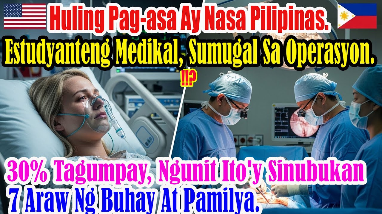30% lang ang tsansa! 26 anyos na estudyanteng medikal, iniwan ng US doctors, nailigtas sa Maynila 7d