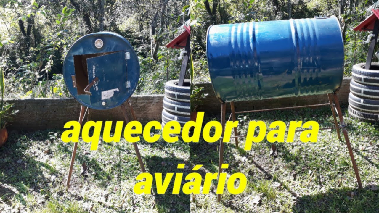 Como fazer aquecedor para aviário