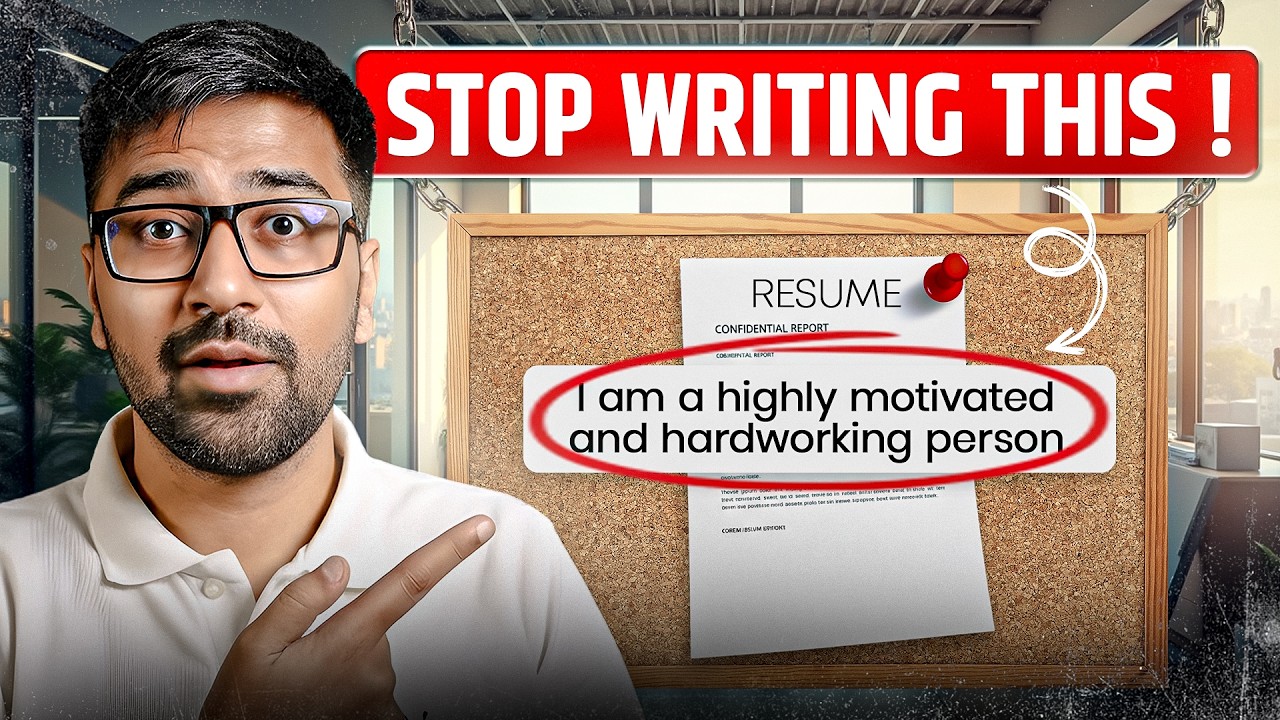 Stop Making These 7 Resume Mistakes | Why Freshers Don't Get Interview Calls