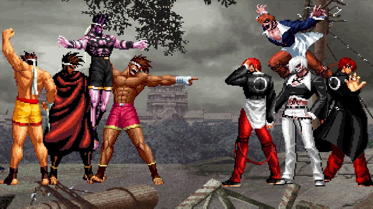 Joe Higashi Team vs Iori Yagami Team