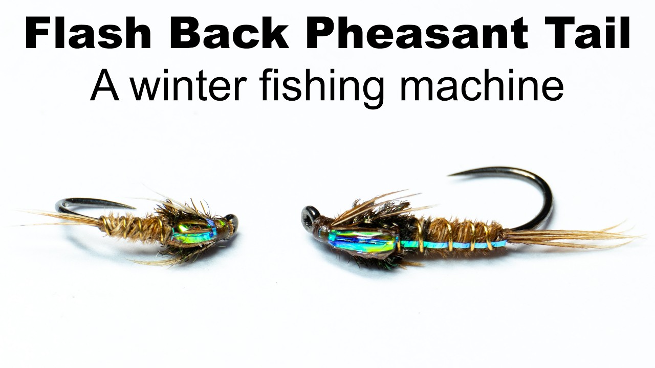 Мушка Flash Back Pheasant Tail — идеальная зимняя мушка? — Урок по вязанию мушек от McFly Angler.
