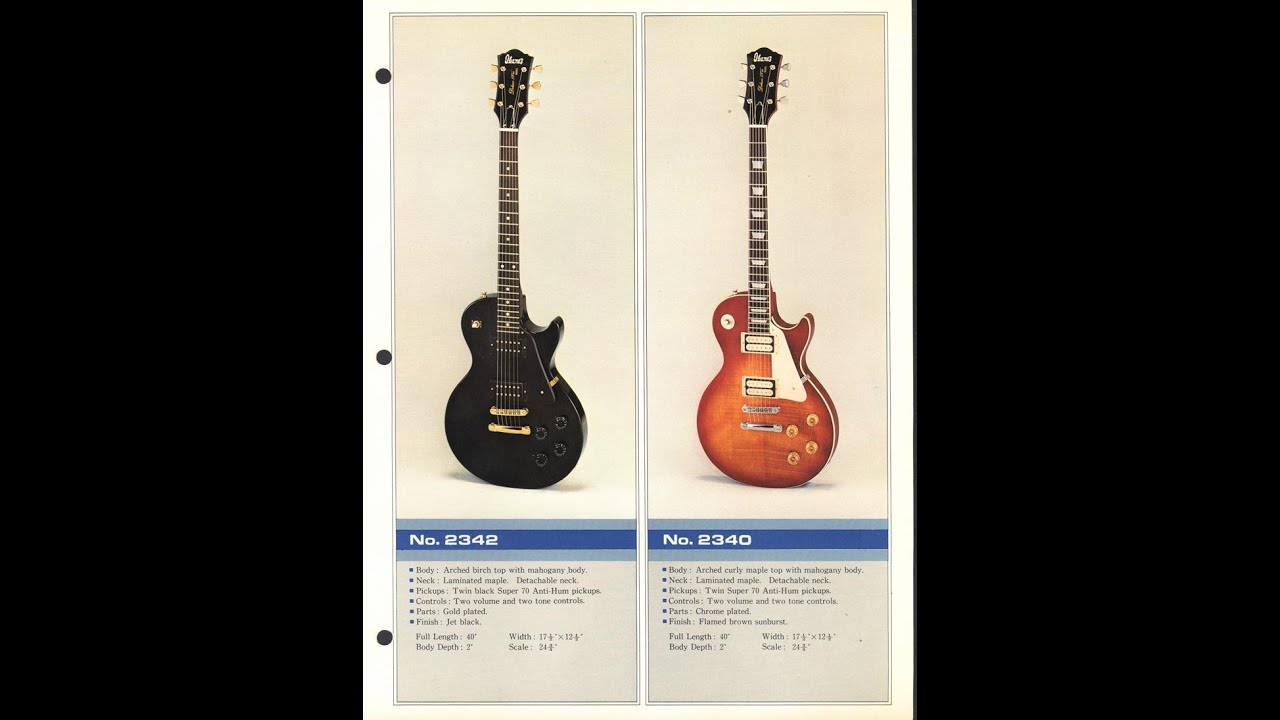 Ibanez 2342 Les Paul Law Suit 1977 - SUPER 70 -  stary, ale jary Japończyk  - FOG 173