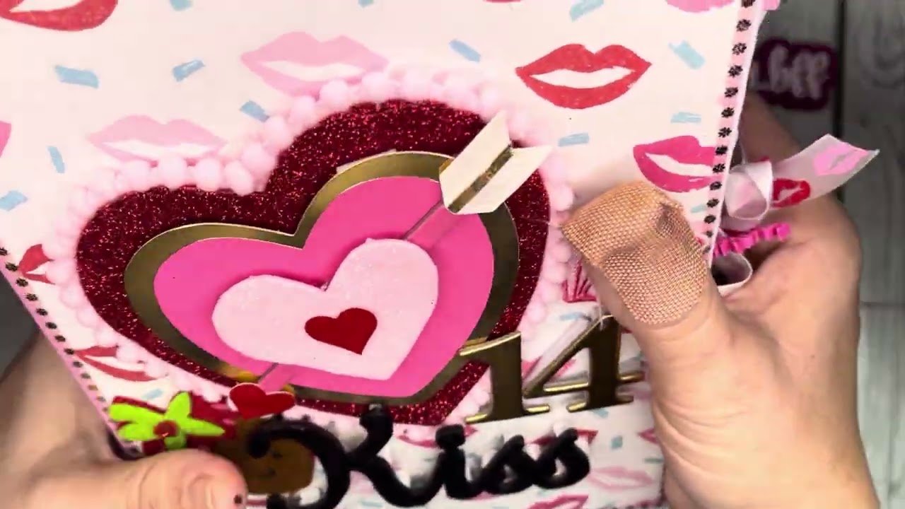 Valentine's Day Swap Reveal from @Kraftyklaudette ;co-hosted by @Becscraftingworld2 !
