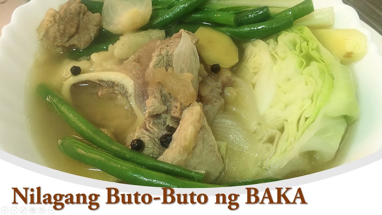 How to cook Nilagang buto buto ng baka / NIlagang Baka | DAN LEVI