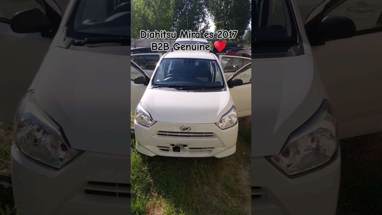 Diahitsu Mira es 2017 model 660cc B2B Genuine : Low price car 🚙