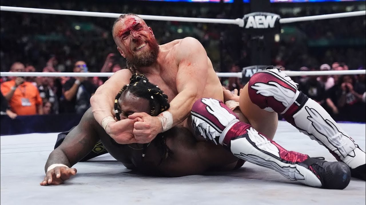 Bryan Danielson vs Swerve Strickland “Welcome to the Black Parade” AEW All In 2024 match highlights)