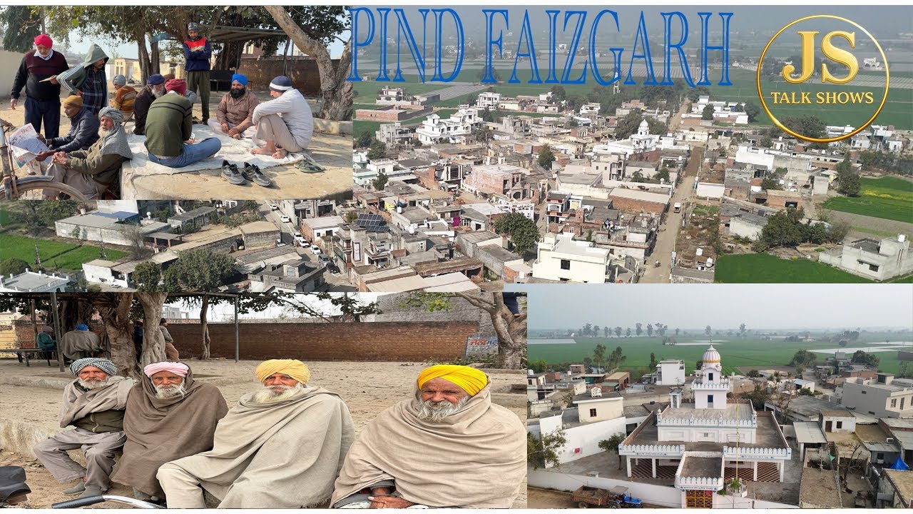 	ਪੰਜਾਬ ਦੇ ਪਿੰਡ ਦੀ ਅਸਲੀ ਜ਼ਿੰਦਗੀ | Drone View Village Life | JS Talk Shows