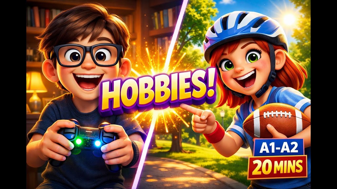 English for Beginners: Hobbies, Sports & Free Time Activities | Light English Podcast Lesson 12