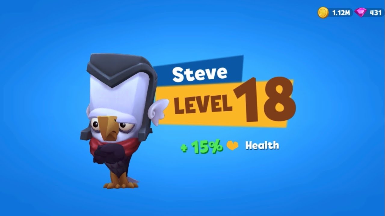 Thunder God Steve @ Monster Level || Zooba