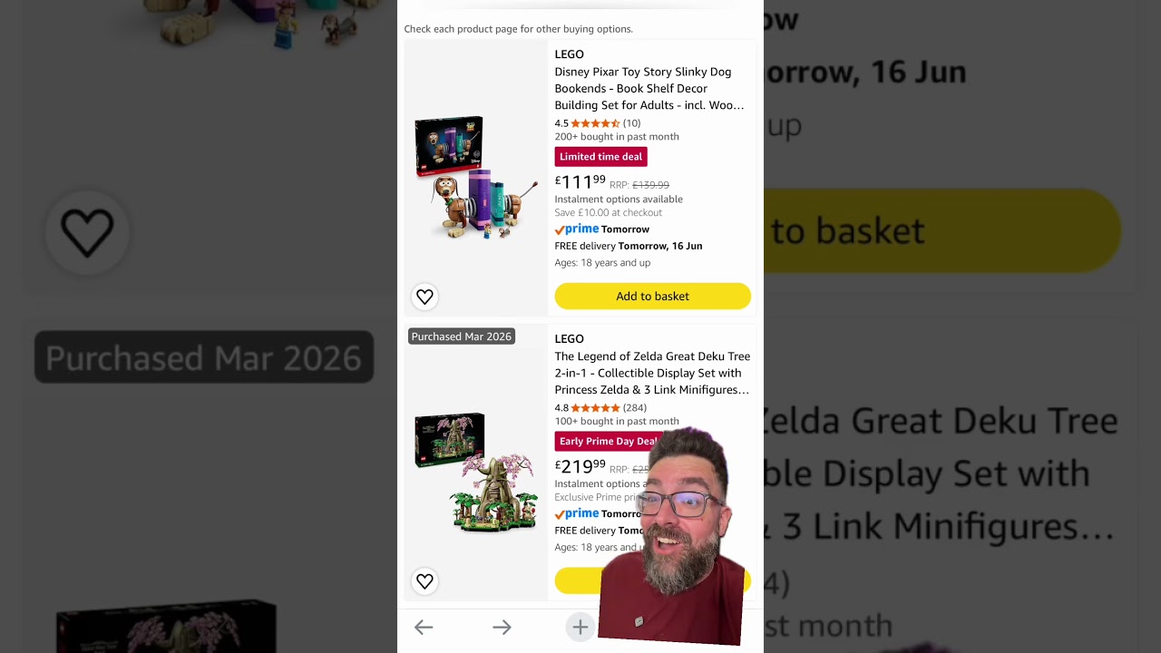 Amazon właśnie uruchomił promocje na LEGO z okazji Prime Day tydzień wcześniej&hellip; a drzewo Deku jes...
