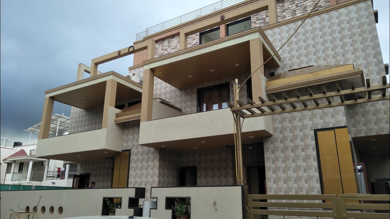 4 BHK new bungalow for sale in Bopal, Ahmedabad (300 sq.yards carpet plot)Kabir enclave BRTS