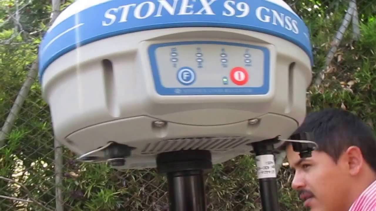 Manejo GNSS RTK STONEX S9III