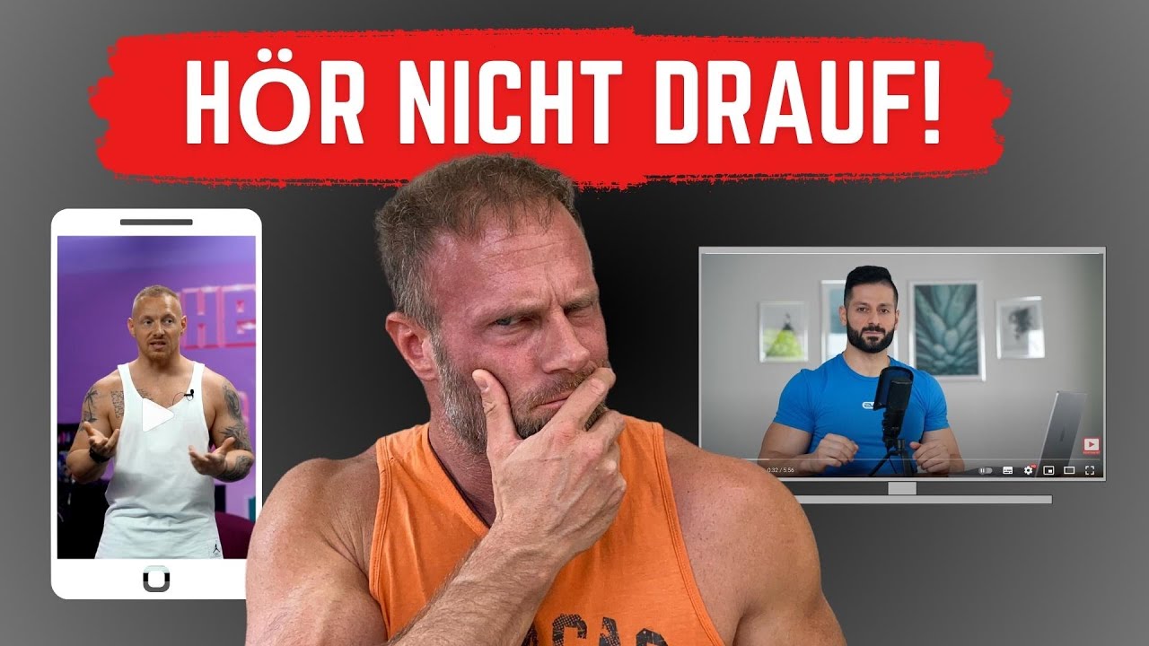 IGNORIERE DIESE 5 AUSSAGEN von FITNESS YOUTUBERN! - Hör nicht darauf