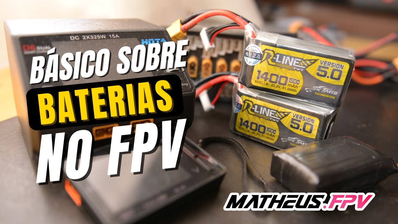 COMO FUNCIONA BATERIAS E CARREGADORES NOS DRONES FPV | EP: 3