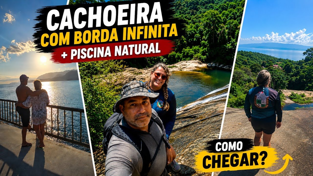 Cachoeira do Paquetá (borda infinita) + Piscina Natural! ROLÊ COMPLETO em Ilhabela-SP. Ep-03