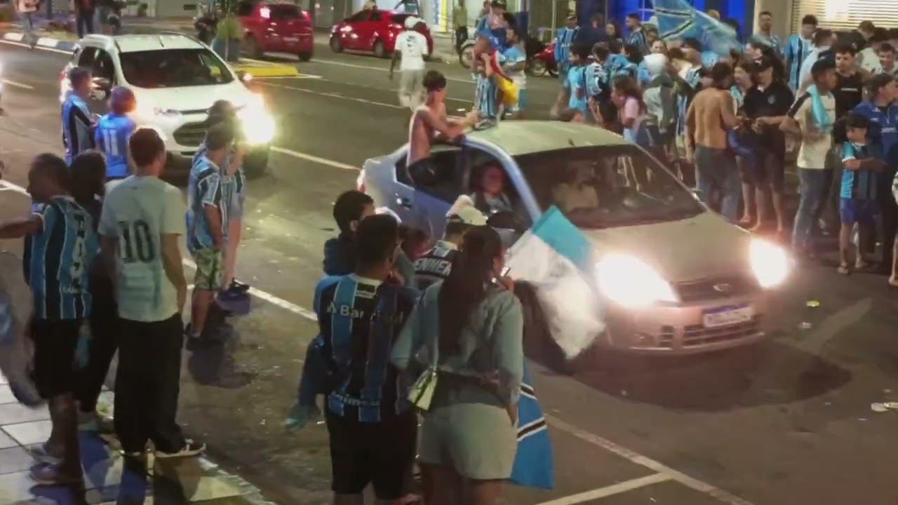 GRÊMIO CAMPEÃO GAÚCHO 2026....FESTA EM CARAZINHO RS.