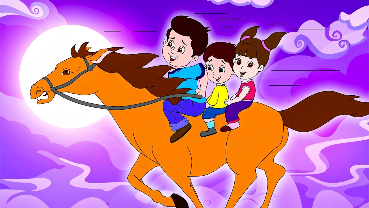 Lakdi ki kathi | लकड़ी की काठी | Popular Hindi Children Songs | Animated Songs by Mohit Kids Kingdom