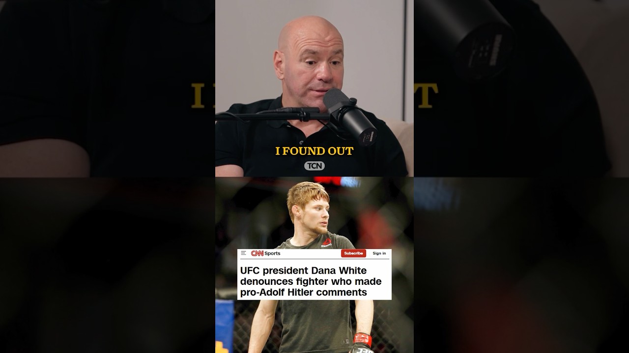 Dana White on the Bryce Mitchell Controversy