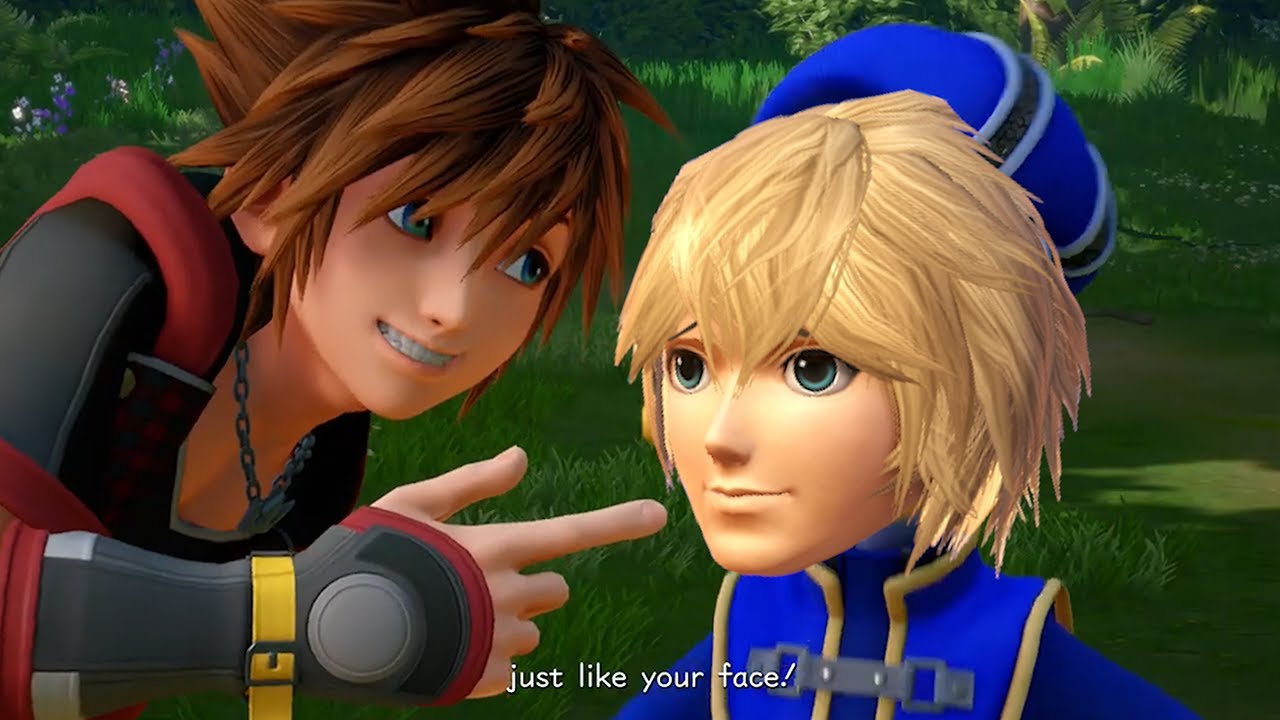 Shulk foresees Sora's recovery