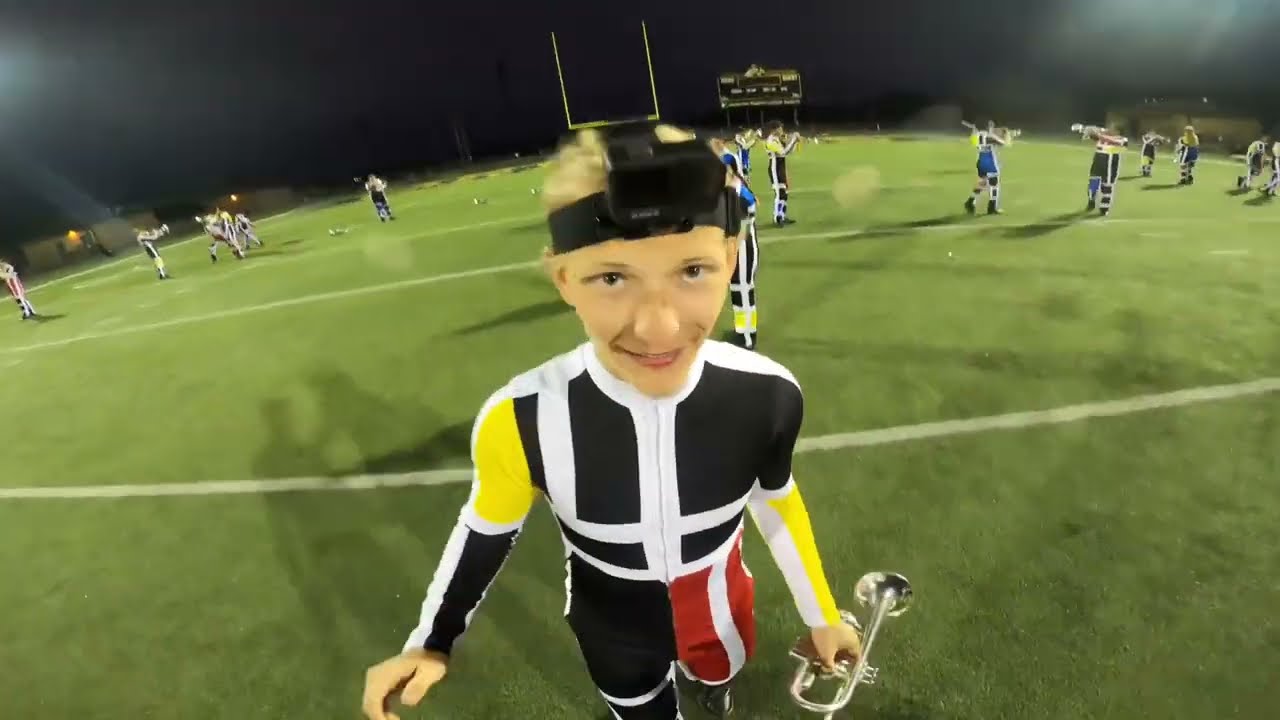 Avon 2024 “Mondriesque” 2nd trumpet head cam (Zander Fields) senior night