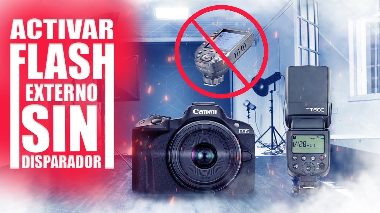¡COMO ACTIVAR FLASH EXTERNO SIN DISPARADOR! Guia paso a paso‼