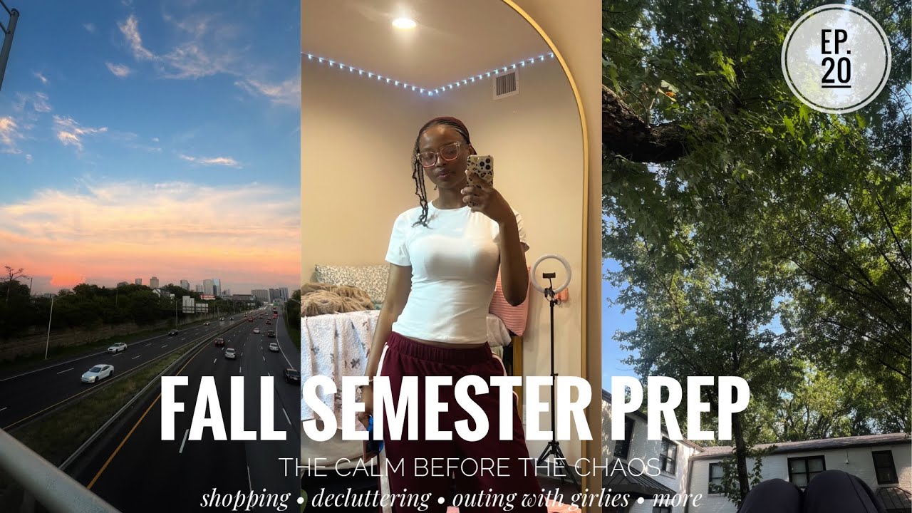 Prepping for school + outing with friends + decluttering + more 👩🏽‍🏫🍓📝 | episode 20! 