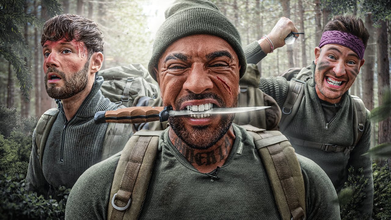 ÜBERLEBEN in der WILDNIS - wir blamieren uns komplett 😂