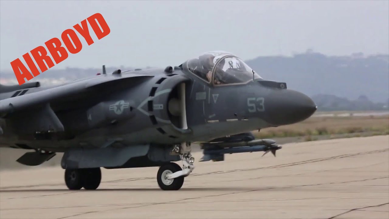 AV-8B Harrier Operations – Marine Corps Air Station Miramar
