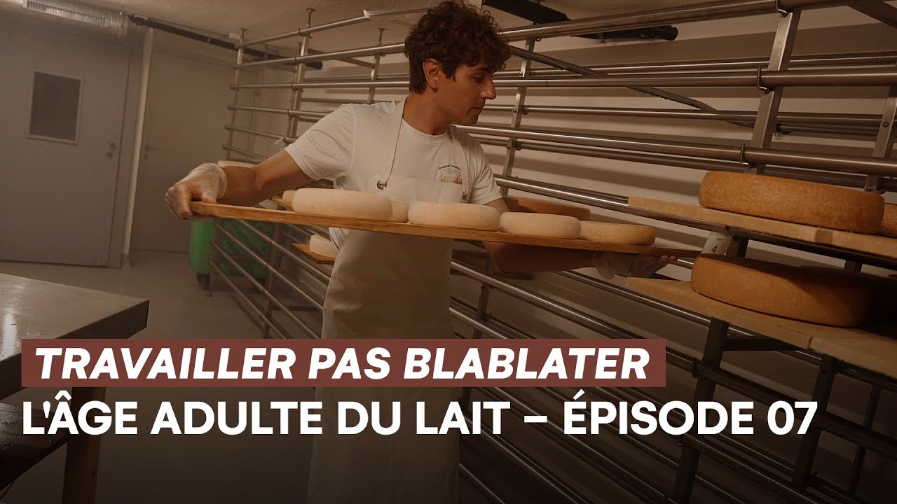 L'âge adulte du lait | Travailler, pas blablater | E07 | Fabrication du fromage | Swissmilk (2023)