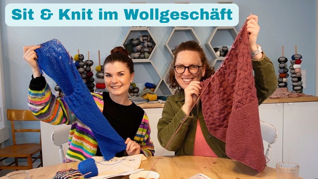 Wer sind wir und wie lange stricken wir schon? | Ruhner KAL | Sit & Knit im Wollladen GrobeMasche 1