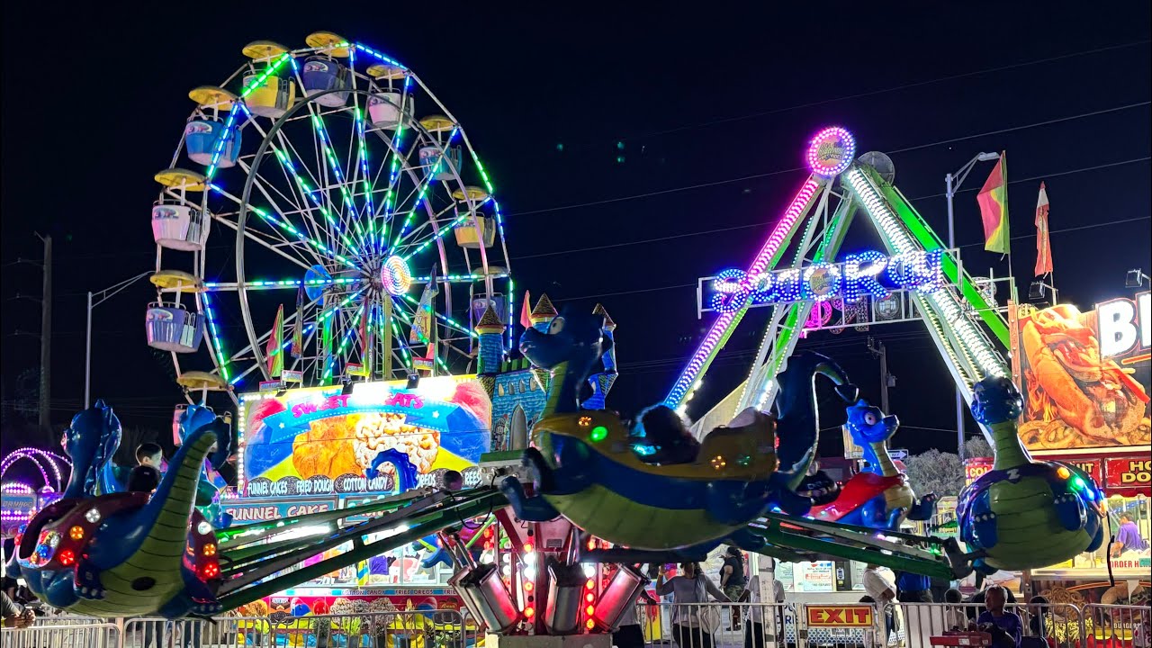 St.Stephen's Catholic church 2 week Carnival. Hildebrand Rides #fair #carnival 
