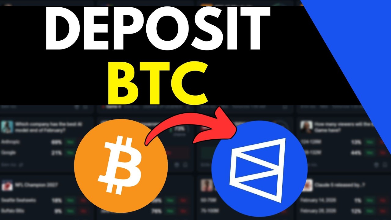 Polymarket &mdash; Как внести биткоины (BTC) на Polymarket (простое руководство)