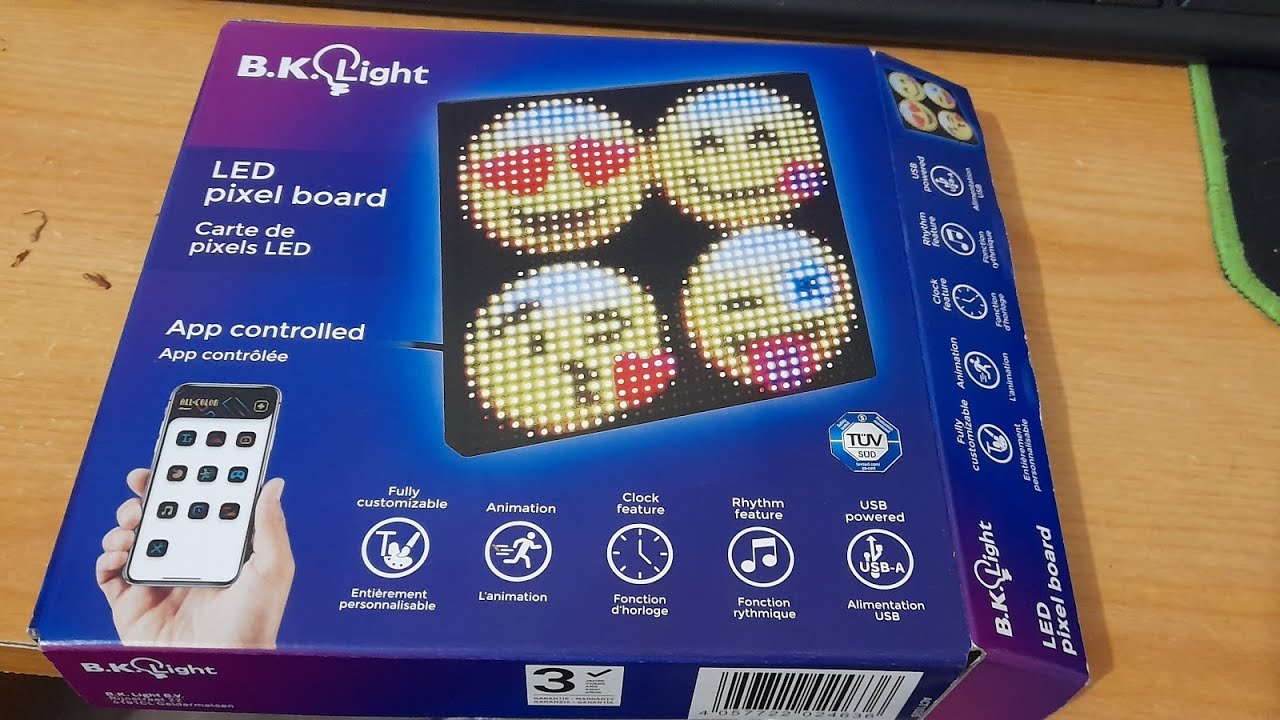 Panneau led de chez action